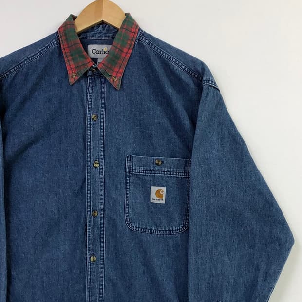 105 칼하트 데님 셔츠
