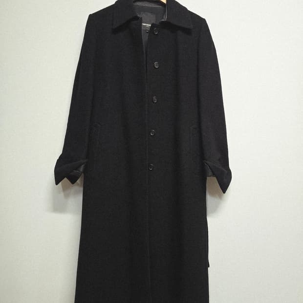 레노마 블랙 모 롱 코트44