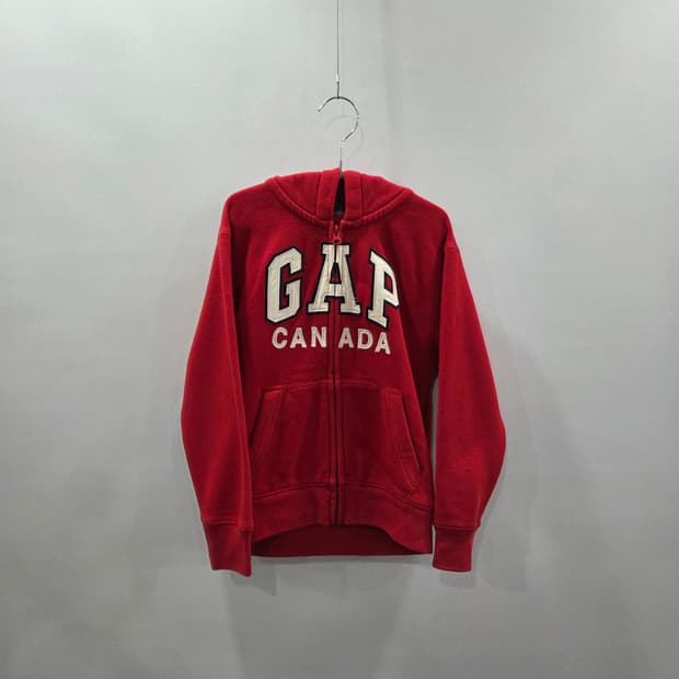 갭 키즈 스펠로고 기모 후드집업 S/6/7
