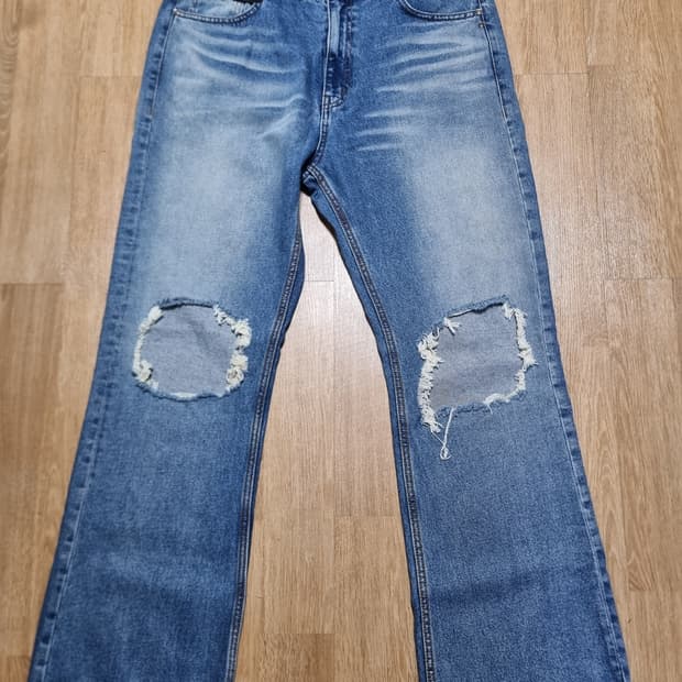 엔더슨벨 디스트로이드 부츠컷 진 *새상품