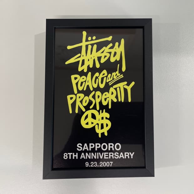 스투시 삿포로 챕터 한정판 아트 포토 2007 STUSSY
