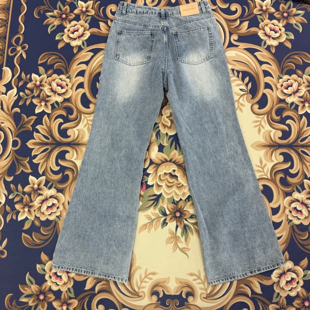 (M)데케트 DECET 와이드 부츠컷 데님팬츠