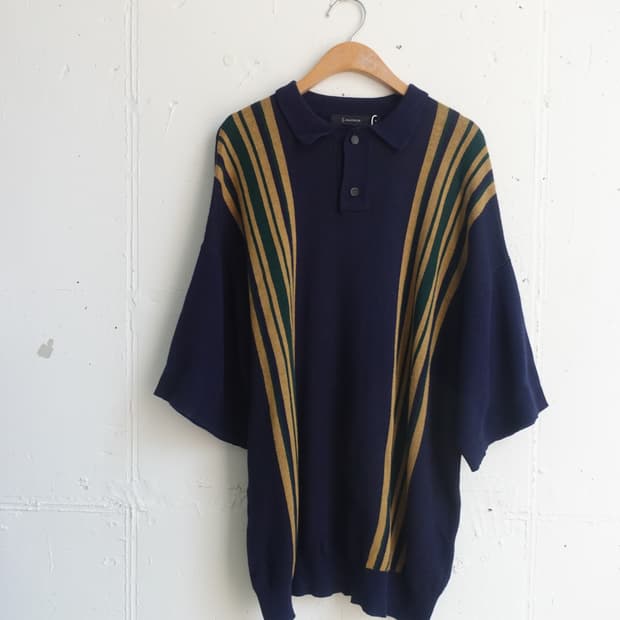 RAGE BLUE short sleeve knit