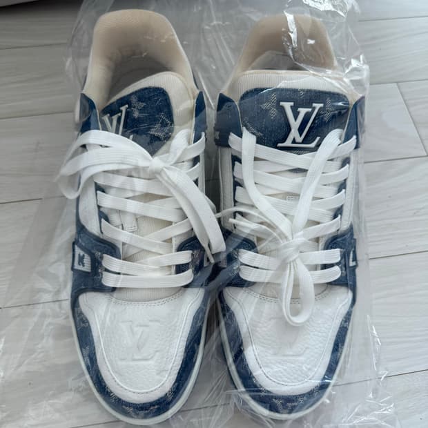 루이비통 스니커즈 LV 트레이너 블루