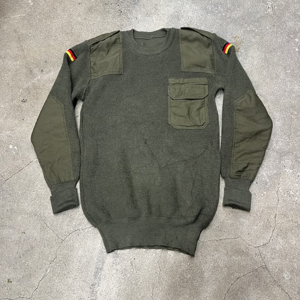 독일군 코만도 니트 