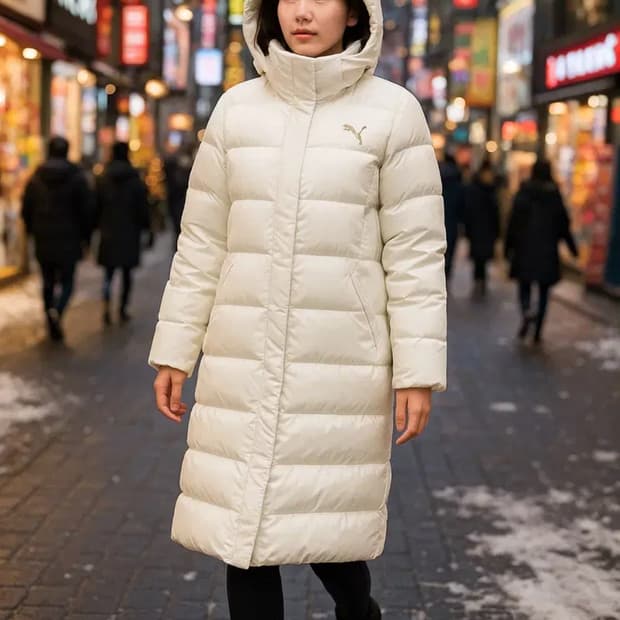 푸마 롱패딩