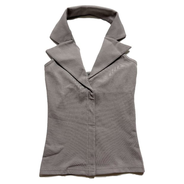 새상품 홀터넥 나시