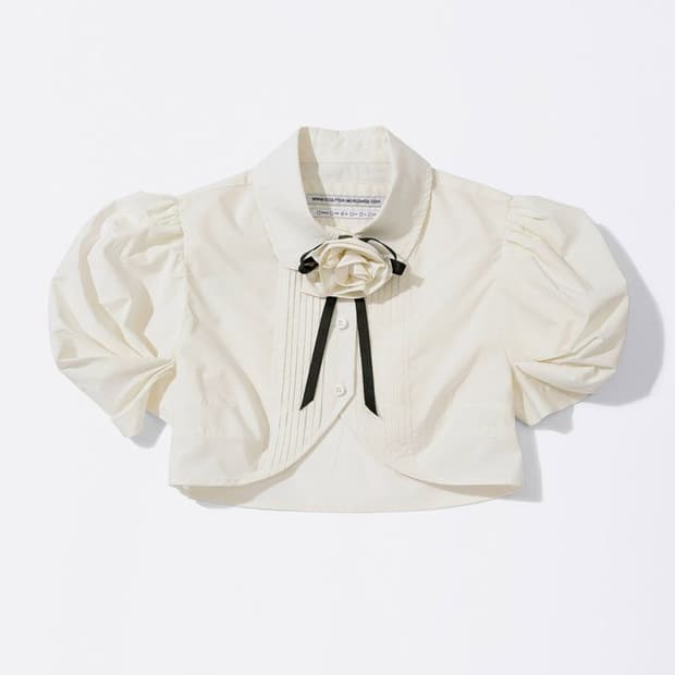 스컬프터 Rosetta Baby Shirt ivory 로제타 베이비 셔츠