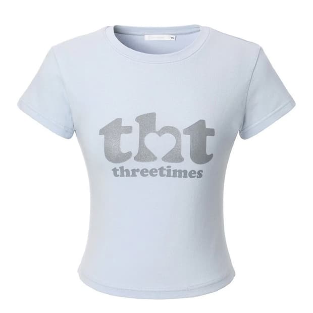 [M] 쓰리타임즈 Milky tht tee