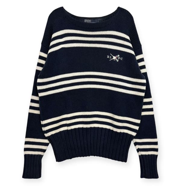 폴로 랄프로렌 rlpc 보트넥 니트 티셔츠