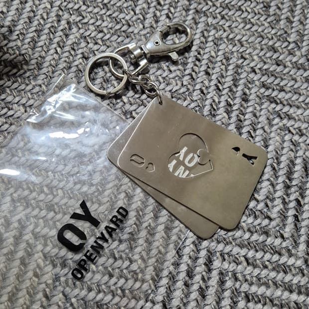 OY 트럼프 카드 키링