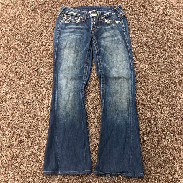 트루릴리전 조이 부츠컷 데님 팬츠