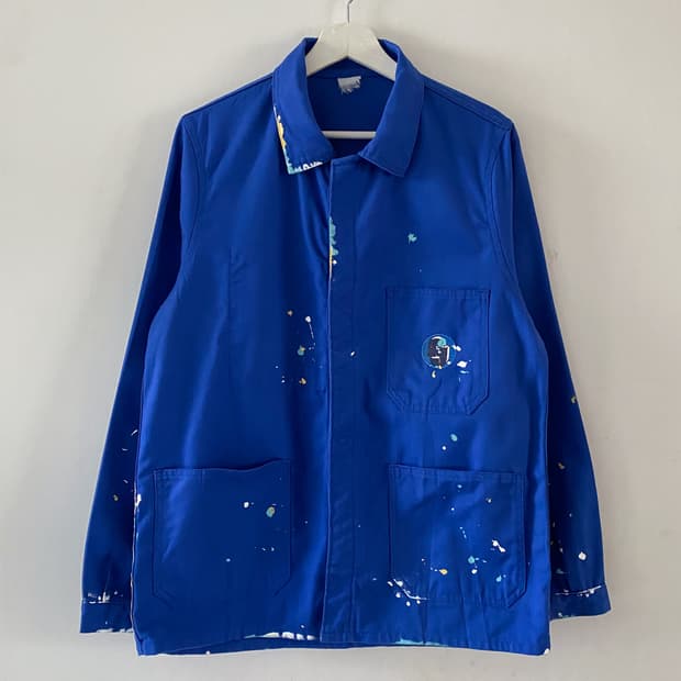 오리지널 빈티지 페인팅 프렌치 워크자켓 027