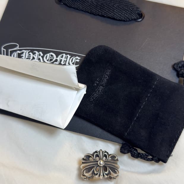 크롬하츠 더블 플로랄링 us9