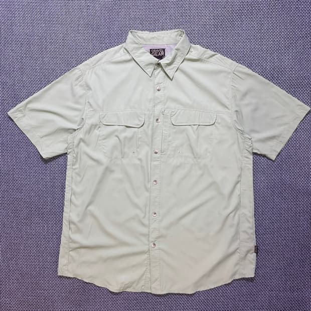 빈티지 GRAVEL GEAR 반팔 셔츠 (105/kold_7866)
