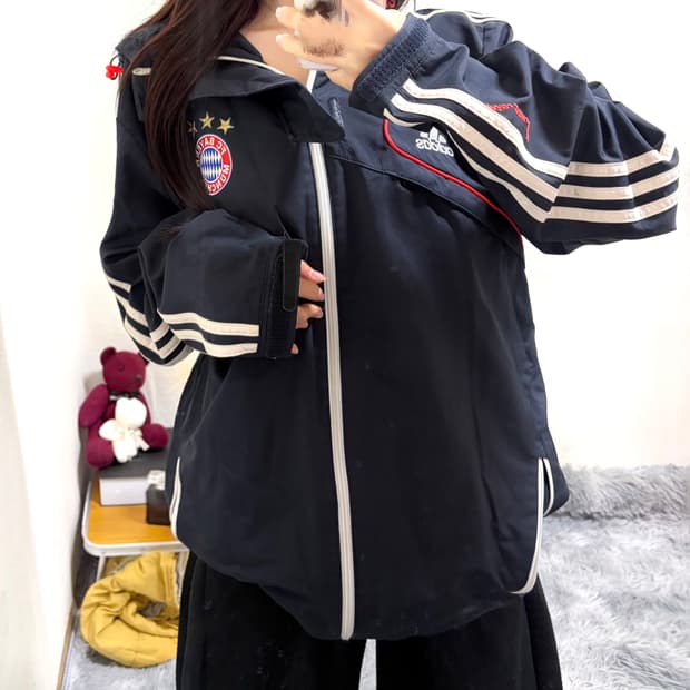 아디다스 바이에른 뮌헨 오버핏 바막(xl)