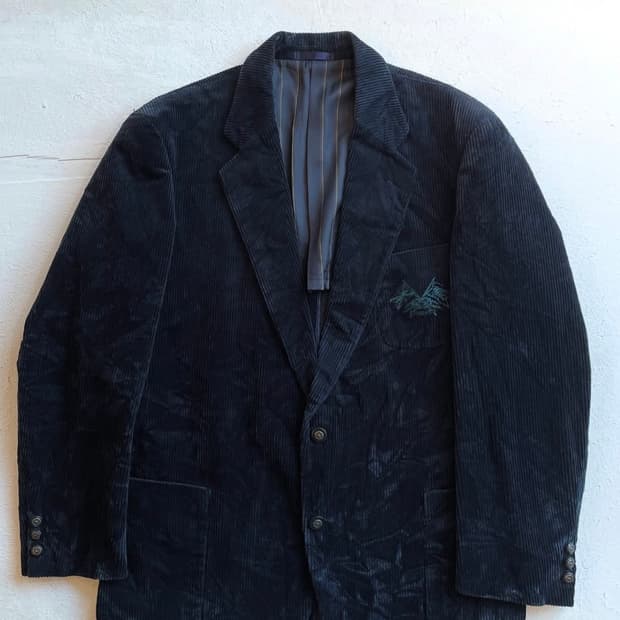 버버리 골덴 블레이저 자켓