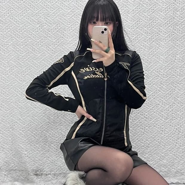 EXR 올드스쿨 모터사이클 레이싱 져지 집업 95 C09775