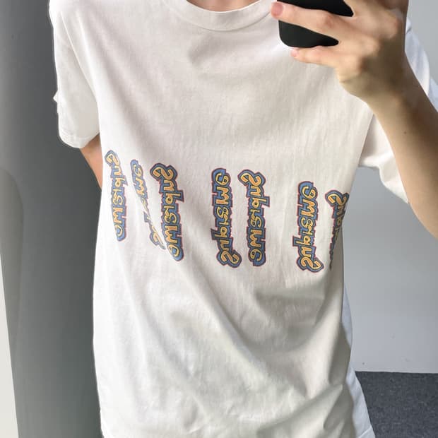 슈프림 18S/S 곤즈 로고 티셔츠