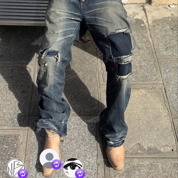 nofaithstudios dustland selvedge bootcut