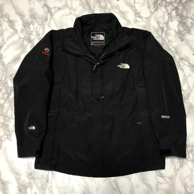 노스페이스 써미트 고어텍스 블랙 바람막이 자켓