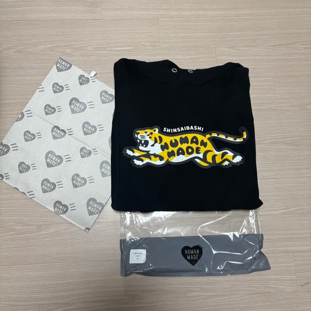 휴먼메이드 신사이바시 후드 XL