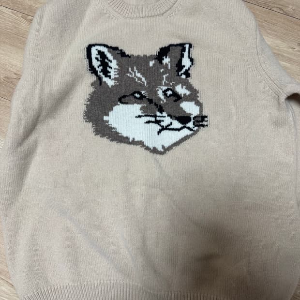 메종키츠네 니트