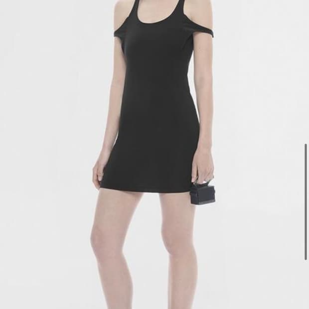 [HELIOT EMIL : 엘리엇 에밀] GEODE DRESS BLACK