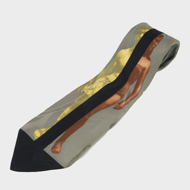 장 폴 고티에  실크 넥타이 66963