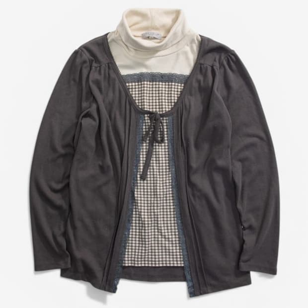 Theoria 모리걸 레이어드 탑