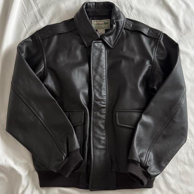 [L] 엘엘빈 ll bean A2 레더 자켓