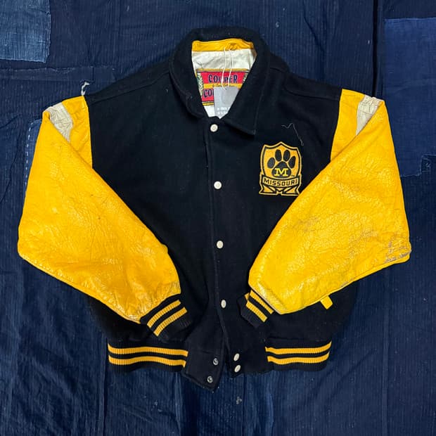 Coopoer Collegiate 미주리 타이거즈 바시티 자켓 L