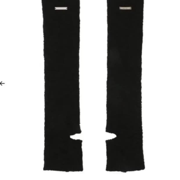 보헤미안서울 레그워머 블랙