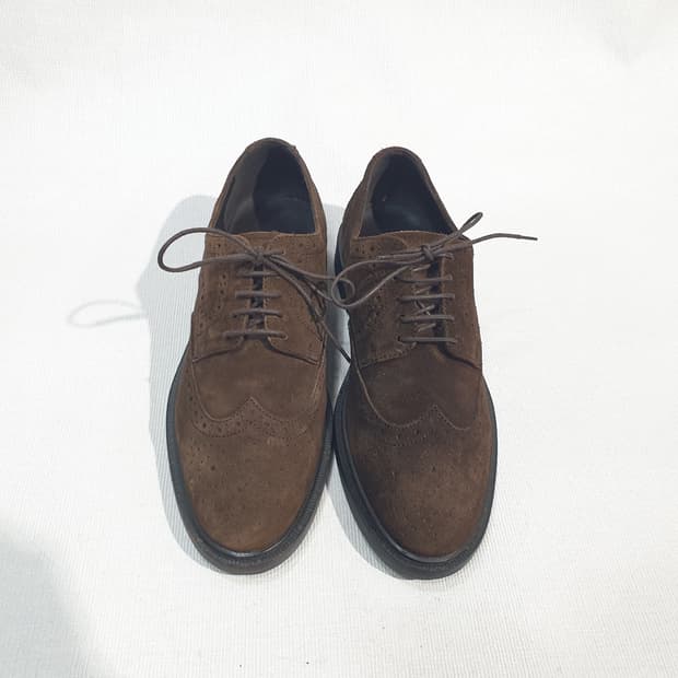 마시모두띠 스웨이드 구두 270