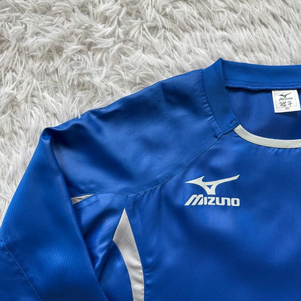 MIZUNO 일본빈티지 나일론바람막이 미즈노긴팔 미즈노바람막이 XS 36
