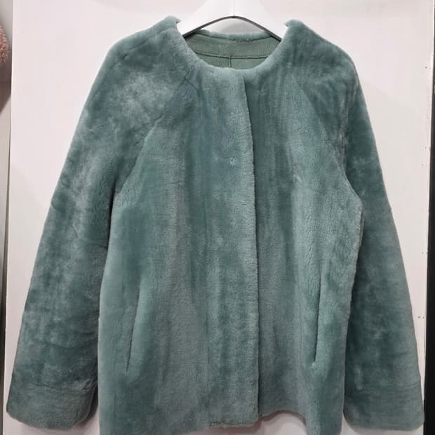 요하넥스 여성 양모 양가죽 자켓