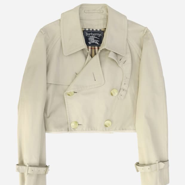 Burberry’s Cropped Trench Jacket
