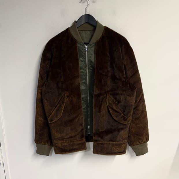 TOGA VIRILIS fake fur blouson -5 (room)