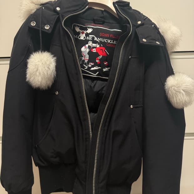 무스너클 패딩 s