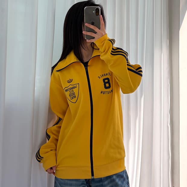 [M]아디다스 캐비지타운 로얄즈 트랙탑 져지