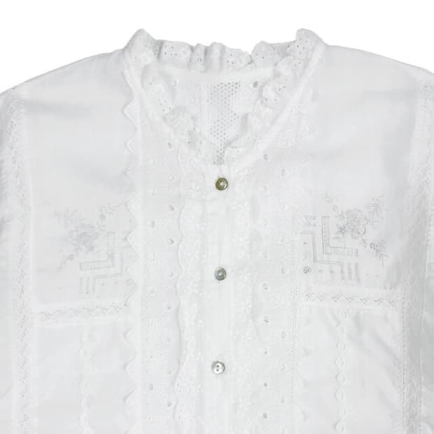 vintage lace blouse