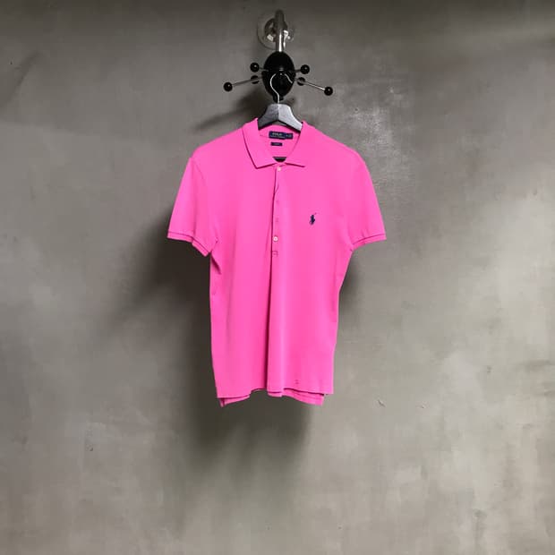 폴로 랄프로렌 PK 반팔 카라티 핑크 M(W)