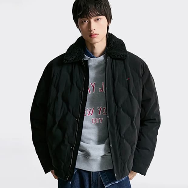 25FW 타미진스 쉐르파 코듀로이 퀼팅다운 XXL