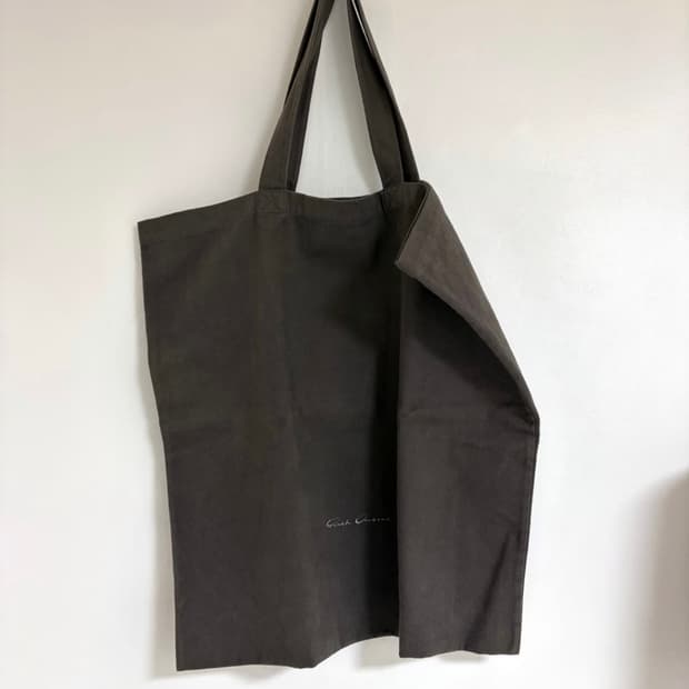 릭오웬스 메인라인 오버사이즈 토트백