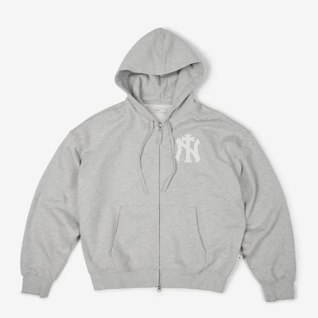etce NY CROSS HOOD ZIP UP (GRAY) 라지 L