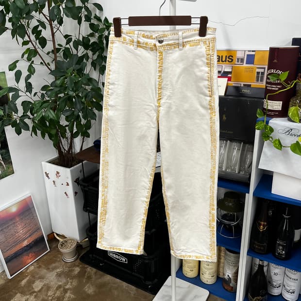 마르니 우먼 에크루 데님 팬츠 38