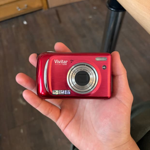 비비타 비비캠 t324n 디지털카메라