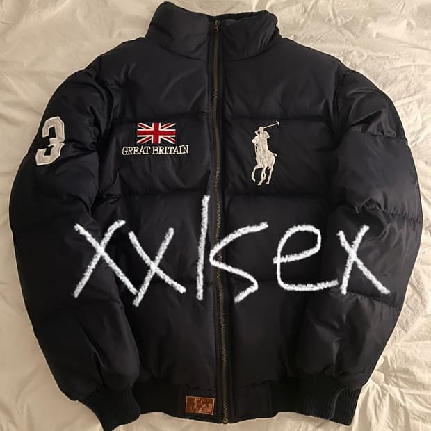 [판매예정]폴로 랄프로렌 빅포니 브리튼 패딩 네이비