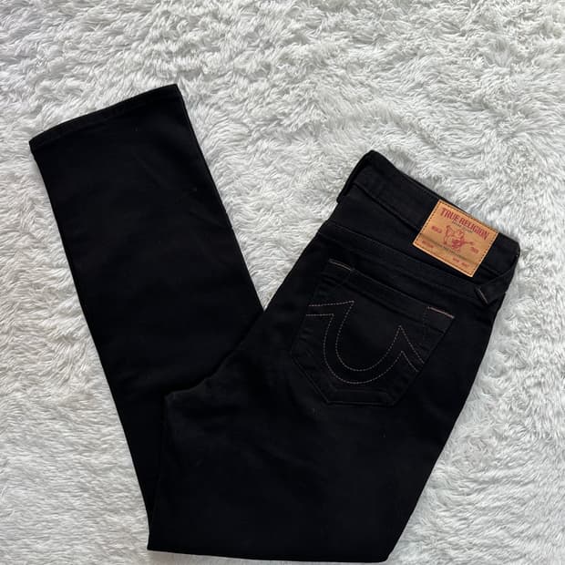 트루릴리젼 블랙 청바지 76(30)