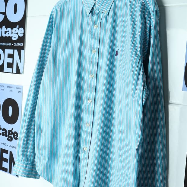 (XL-2XL) 폴로 랄프로렌 셔츠 남방 USA 에메랄드-H3H33649